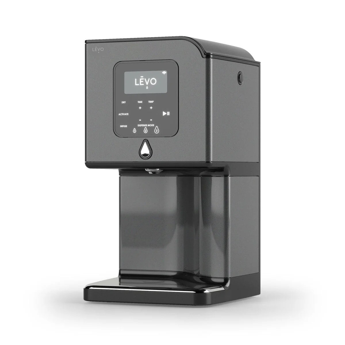 Máquina de infusión de aceite LĒVO Lux negra