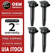 Pack of 4 Ignition Coils For Nissan Sentra 2000-2001 1.8L L4 224484M500 UF326