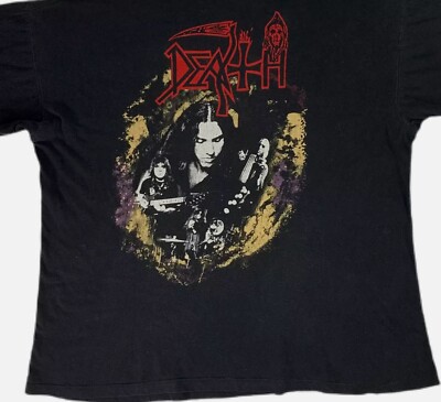 Vintage Death Individual Thought Patterns Tour Black Unisex S-45XL