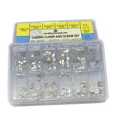12 Sizes Casing Clamp and Screw Set Watch Repair Parts For ETA 2836/2834/2846