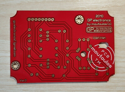 VOX 847 Crybaby Wah Effects PCB Board Drop In DIY Ver4 by