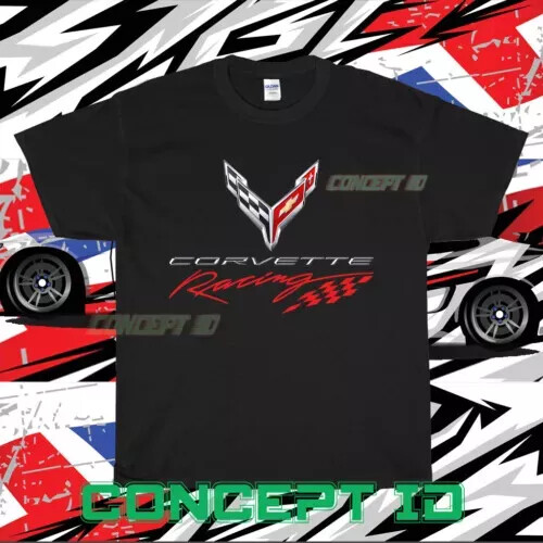 NEW SHIRT CORVETTE RACING TEAM LOGO UNISEX T-SHIRT AMERICAN SIZE S-5XL