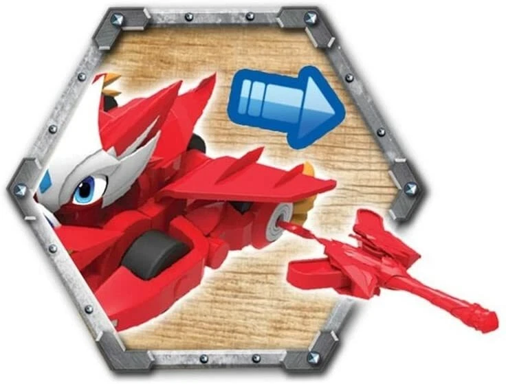 Mini coche de juguete Monkart Gaia TrackOn DRAKA Shooting Car  Foto 3 de 4