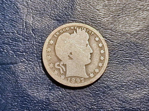 Circulated 1897-O Barber Quarter
