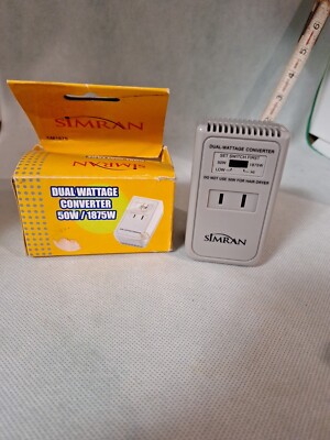 Simran 1875 Watts International Travel Voltage Converter 