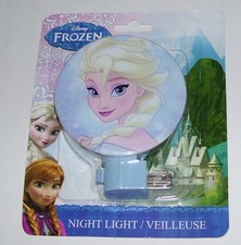 NEW ON CARD BABY NURSERY CHILD ROOM DISNEY FROZEN ELSA NIGHT LIGHT NIGHTLIGHT