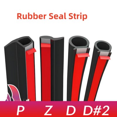 Draught Excluder Sticky Foam Insulation Tape Door Window EPDM Rubber Seal Strip
