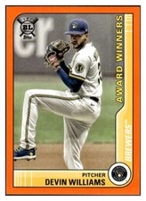 DEVIN WILLIAMS 2021 Topps Big League Orange #277 MLB Brewers  ID:61280