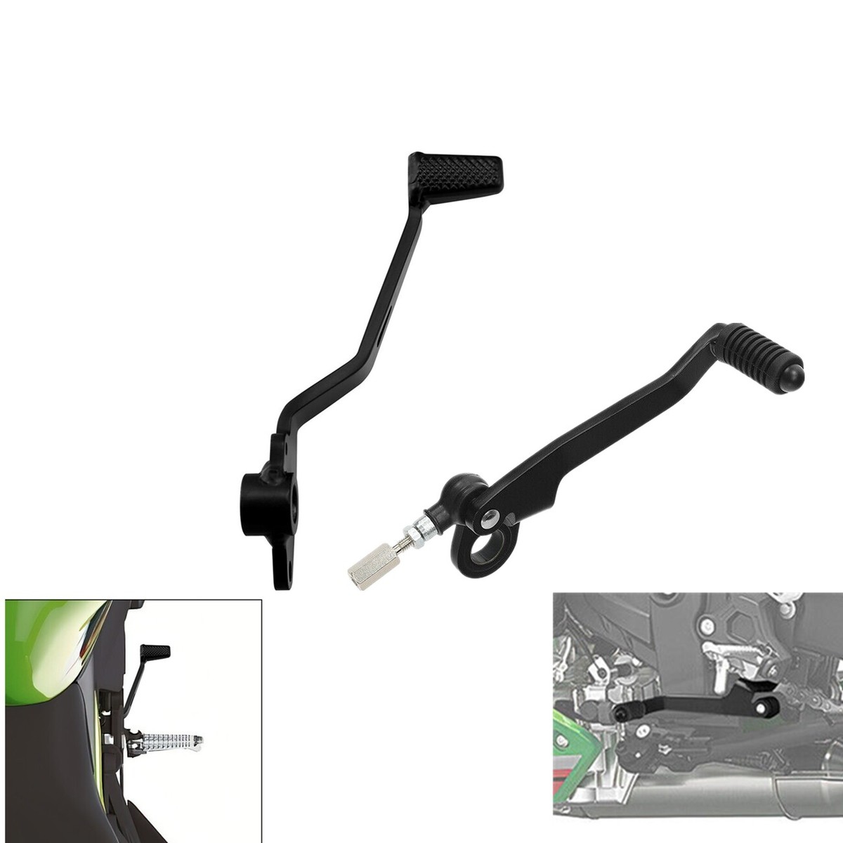 Brake Pedal Shift Lever Shifter Fit For Kawasaki Ninja ZX
