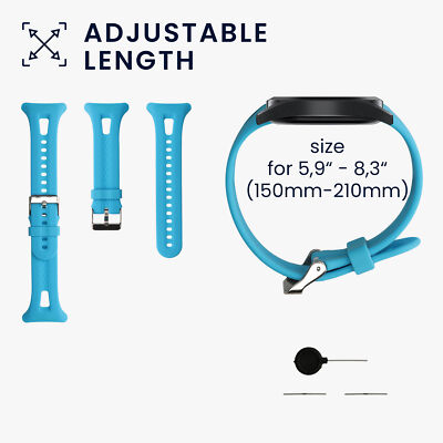 Per Garmin Forerunner 55 Slim Fibbia Magnetica 20mm Cinturino In - Foto 7