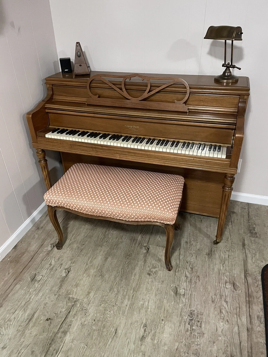 George steck upright piano outlet