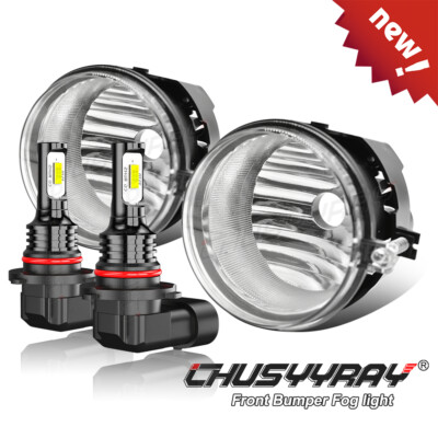 FOR Dodge Nitro 2005-2008 Clear Lens white Bumper Fog Light Replacement Lamps