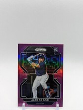 2022 Panini Prizm🔥ALEX DE GOTI🔥MINT?!🔥PURPLE PRIZM RC #183🔥📈