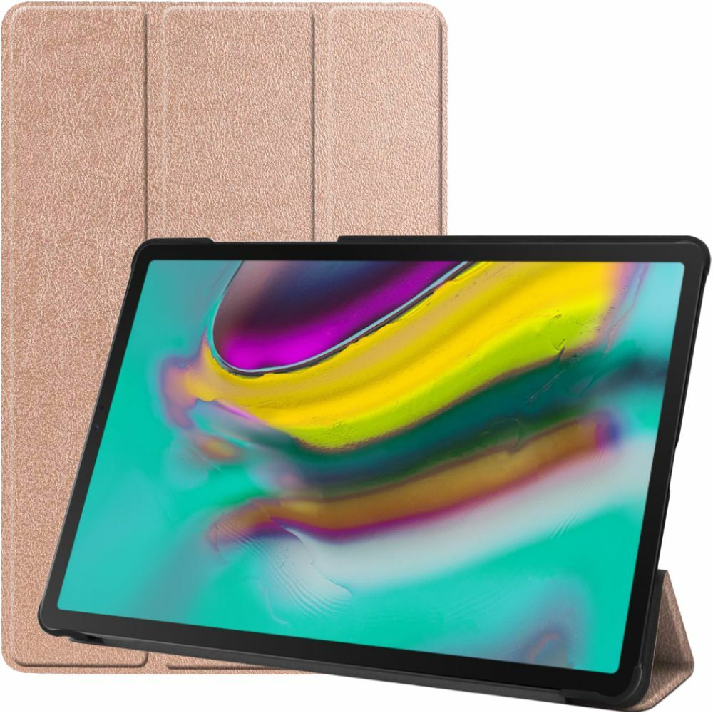 Housse Samsung Galaxy Tab S5e 10.5 coque en cuir PU noir avec veille automatique
