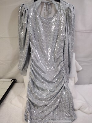 venus sequin mini dress white christmas dresses Venus Sequin Mini Dress