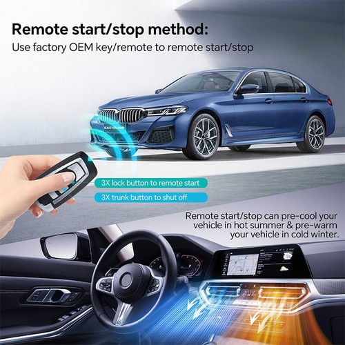 Plug Play OEM Key Remote Starter for BMW F15/F16/F85/F86 With OEM Start Button - Picture 7 of 8
