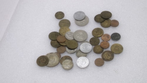 Germany Coin Lot DM Marks 50 Pfennig 1 2 & 5 and 10 Mark Mix Group - Picture 5 of 5