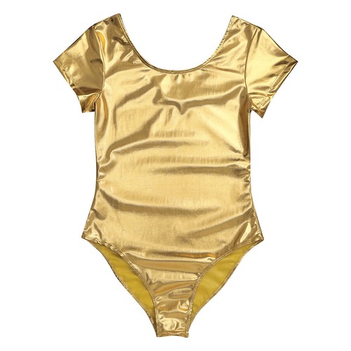 Womens Clubwear Metallic Bodysuit With Shorts Fashion Leotard And Short Pants - Picture 68 of 81
