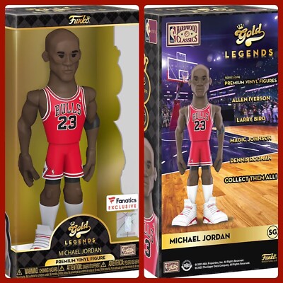 Funko NBA Michael Jordan Premium Vinyl Gold Legends 12'' Exclusive Series One