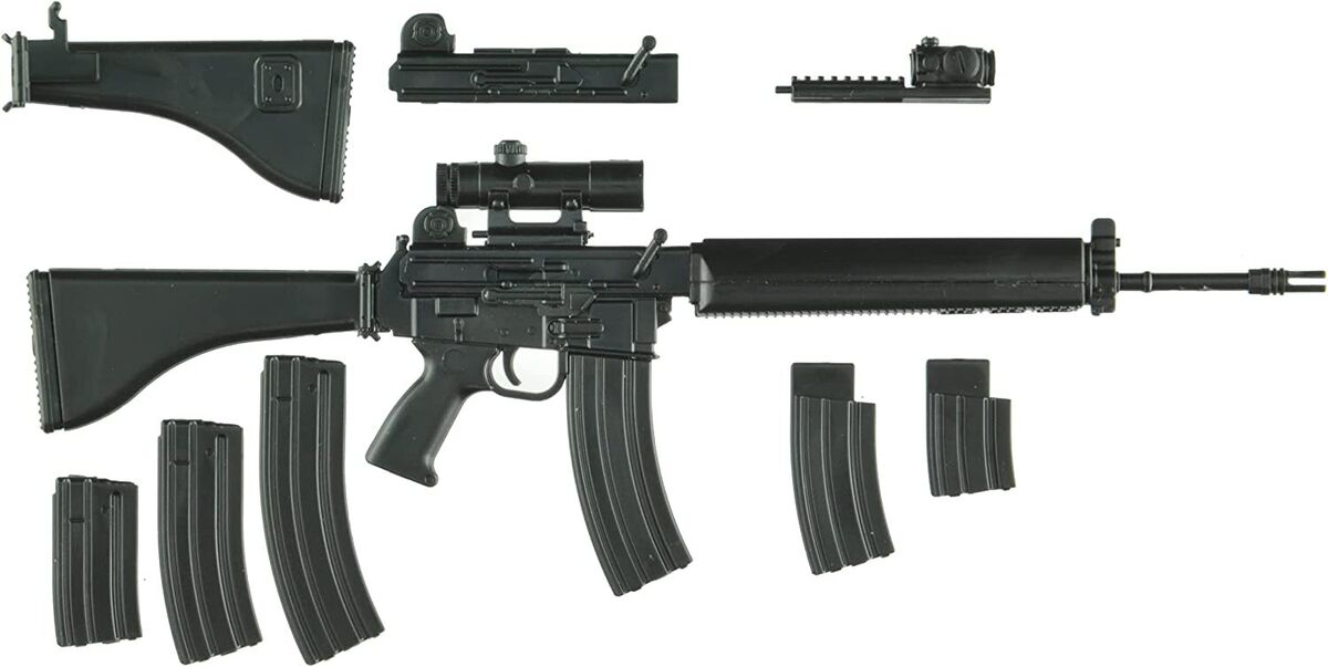 TOMYTEC 1/12 Little Armory LA087 AR18 TYPE Model Kit 323013 TOMYTEC 1/12 Little Armory LA087 AR18 TYPE Model Kit 323013