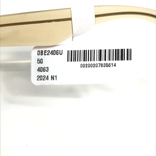 Burberry Eyeglasses Frames B2406-U 4068 Transparent Brown Asian Fit 50-18-140 - Picture 13 of 13
