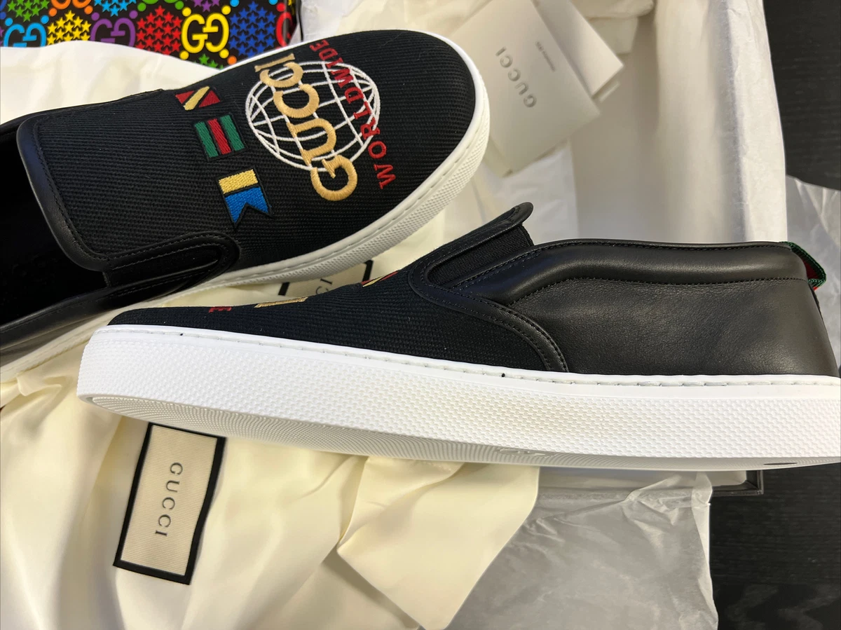 Gucci dublin slip on sneakers discount