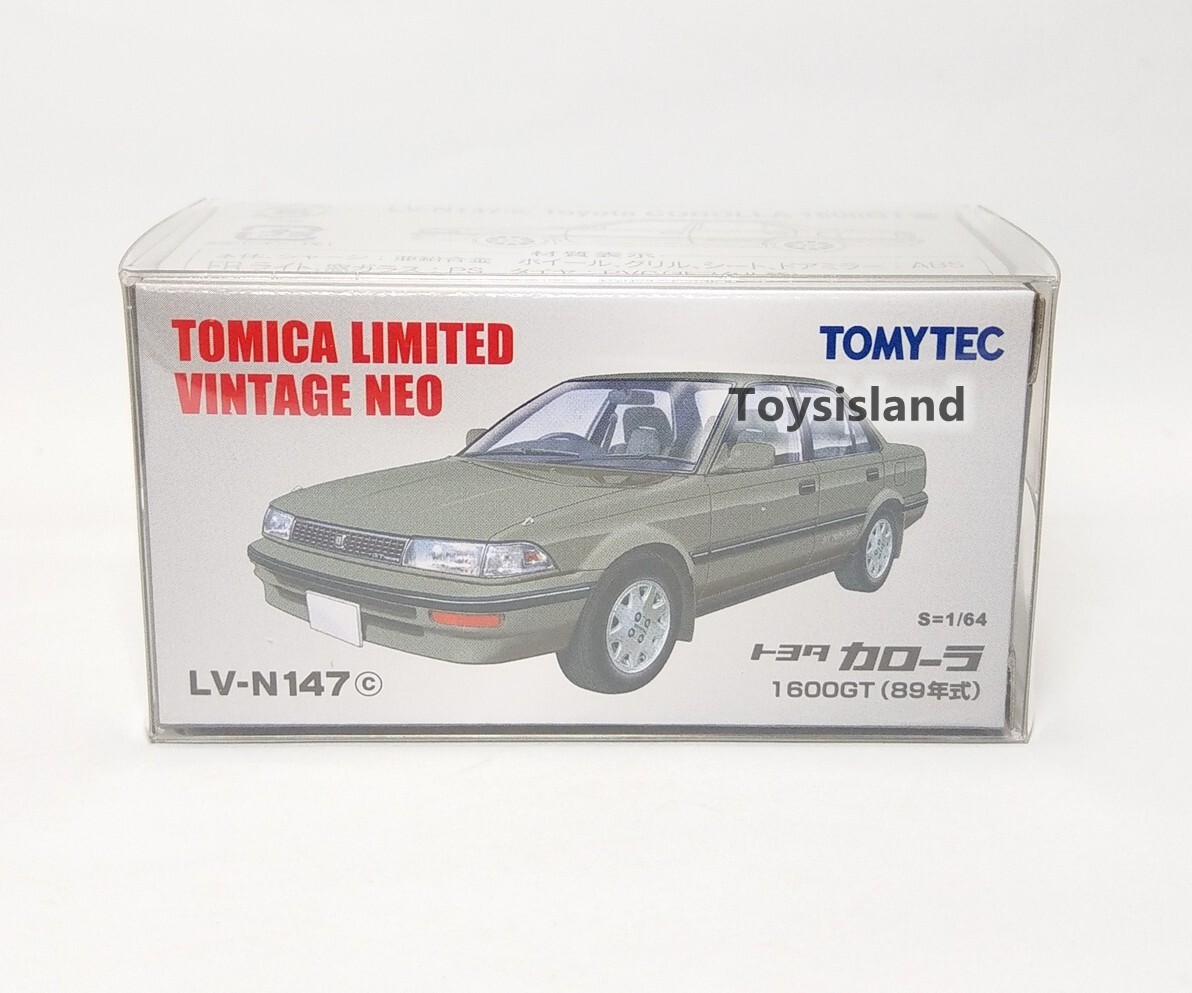 Tomica Limited Vintage NEO LV-N147c TOYOTA COROLLA 1600GT 89