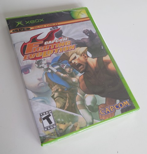 Capcom Fighting Evolution – Microsoft Xbox – NTSC – versiegelt – Neu im Karton
