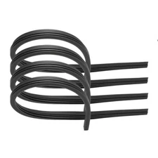 4x Durable Soft Car Bus Auto Rubber Frameless Windshield Wiper Refills Blade 28"