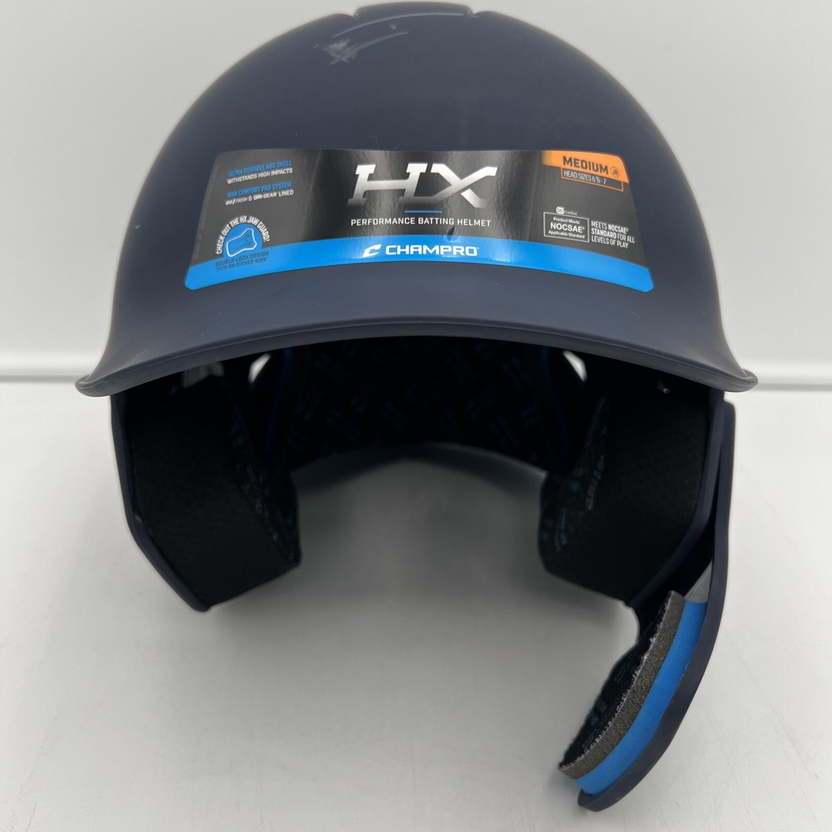 Casper キャスパー　クロムエクセル　US 7h Champro HX Gamer Plus Batting Helmet with Reversible Jaw Guard