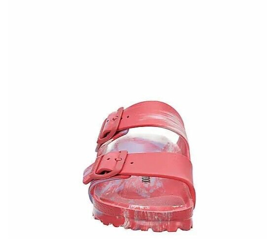 Birkenstock Women's Arizona EVA Multi Melon/Purple Slide Sandals Size 6 N 37 EU image 4