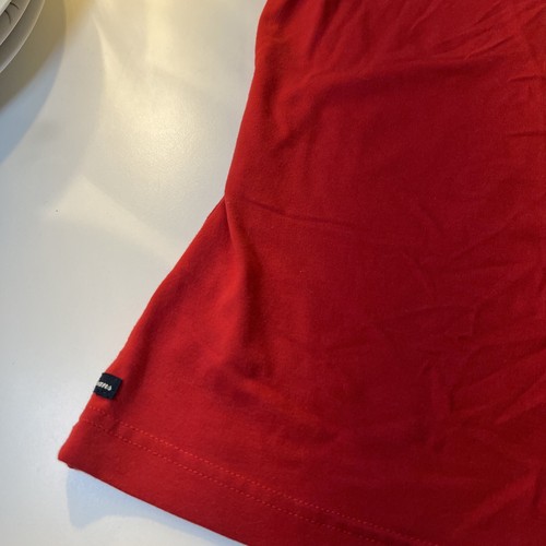 Union Bay Shirt Size Extra Large Juniors Stretch Red White Stripe Vintage Retro - Picture 8 of 12
