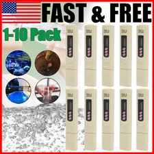 Water TDS Meter Digital LCD Display Water Quality Tester for Drinking Water Pool