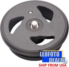 Leofoto TP-100 3/8" Flat Top Plate Adapter for LN-404C/LM-4xxC Tripod