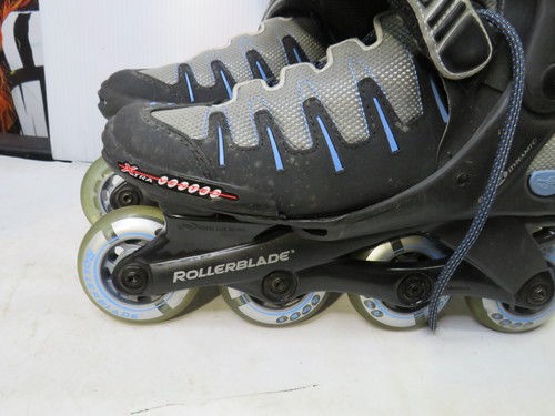 Rollerblade EVO 07 Rollerblades US Women's Size W9 inLine Skates Black/Blue - 第 2/12 張圖片