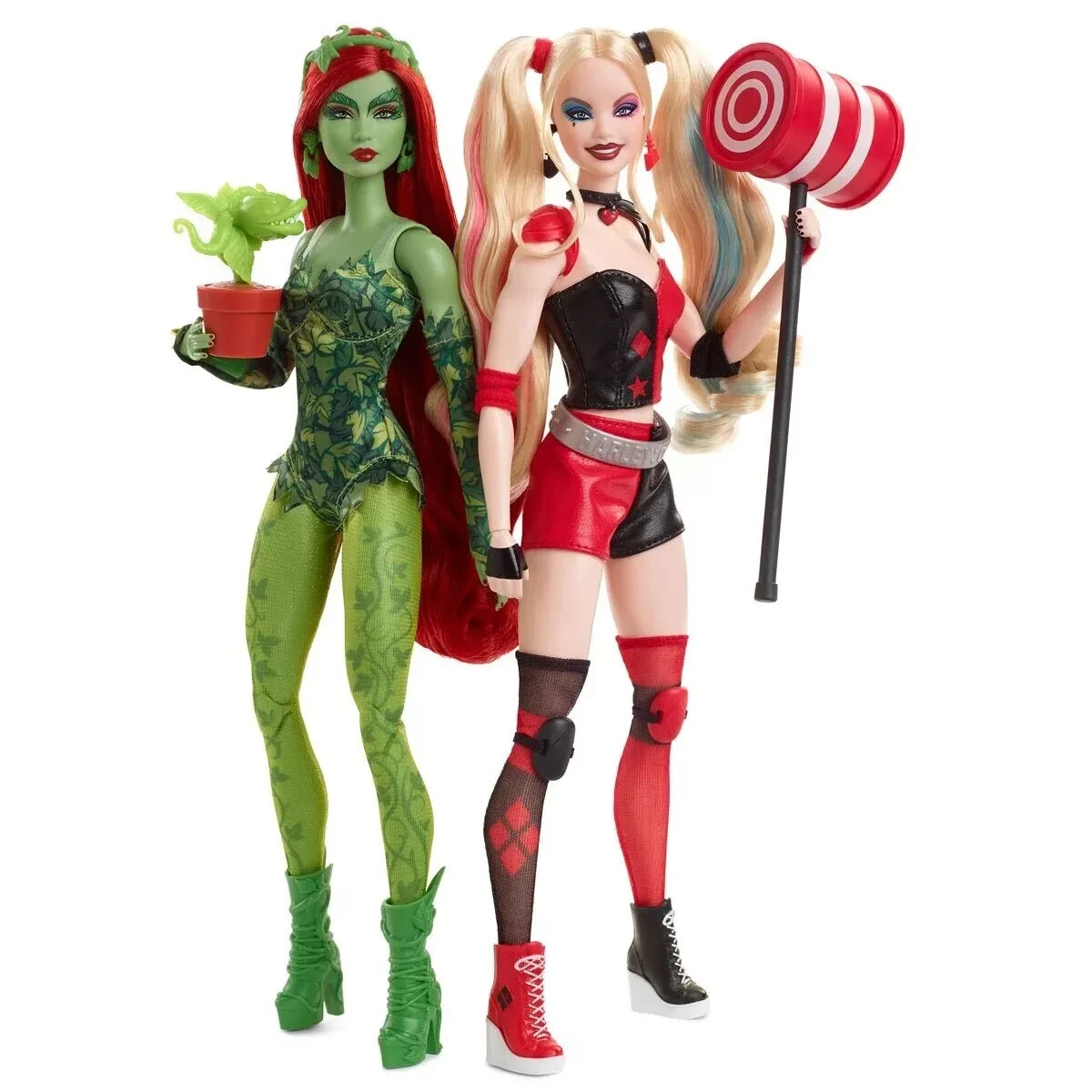 Barbie x Batman 85th Anniversary Harley Quinn & Poison Ivy Set of