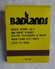 Vintage Matchbook, Badlands, Leather Cruising Bar, New York, Gay, LGBTQ Interest — photo 2
