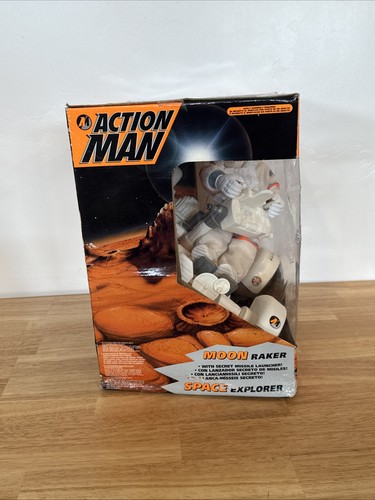 Vintage Action Man Moon Raker Space Explorer NEVER REMOVED FROM BOX - Picture 3 of 6
