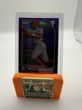 2024 Bowman - Chrome Prospects TayShaun Walton #BCP-113 Purple Refractor /250