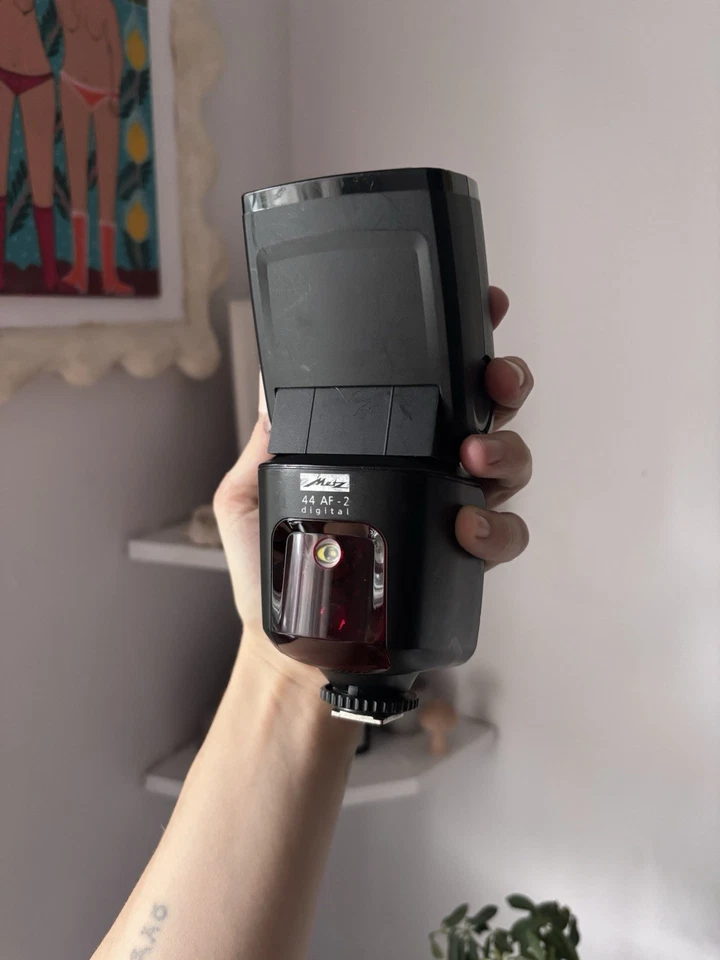 Metz Mecablitz 44 AF-2 Digital Flash for Nikon Camera - Image 3 of 4