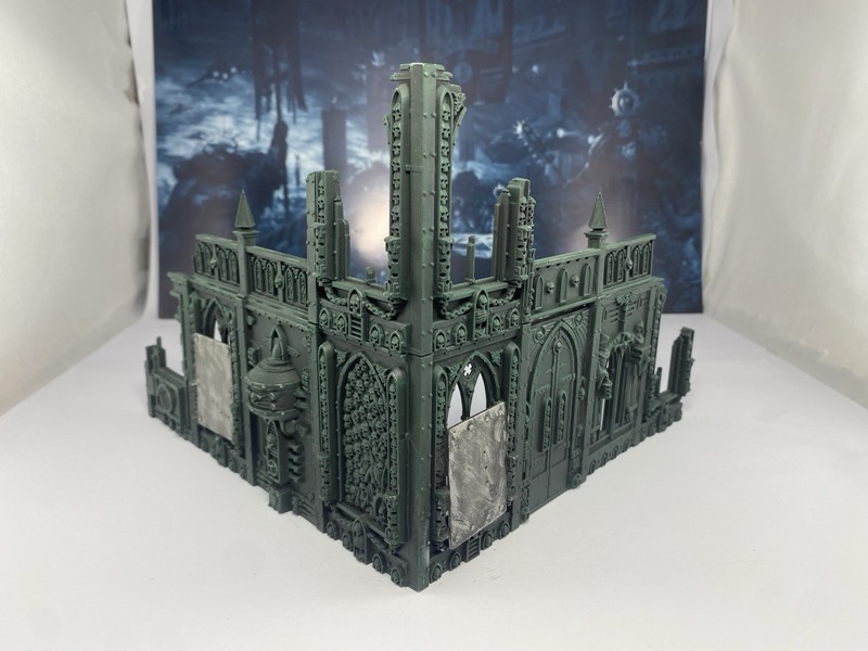 Warhammer 40k Sector Imperialis Cities Of Death Terrain OOP Built & Painted GW