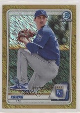 2020 Bowman Chrome Prospects Gold Shimmer Refractor 6/50 Jackson Kowar 7qg