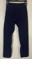 🍋 *Lululemon* Align High Rise Crop 19" Legging* Navy* Size 2* EUC!*