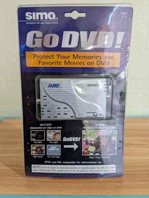 Sima CT-2 Digital Video Enhancer and Duplicator - Silver NEW