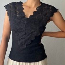 Whimsy goth black top