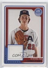 2023 Panini USA Baseball Stars & Stripes Material /250 Chandler Hart r9d