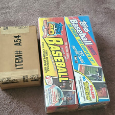1991-1992 Factory Sealed Baseball Card Lot - Topps Sets,Classic Master Case Set