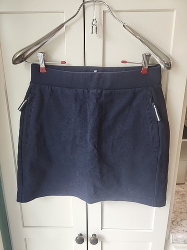 Skort Athleta Femme Taille M Motif Géométrique Bleu - Pour Tennis, Pickleball, Très Bon état Occasion
