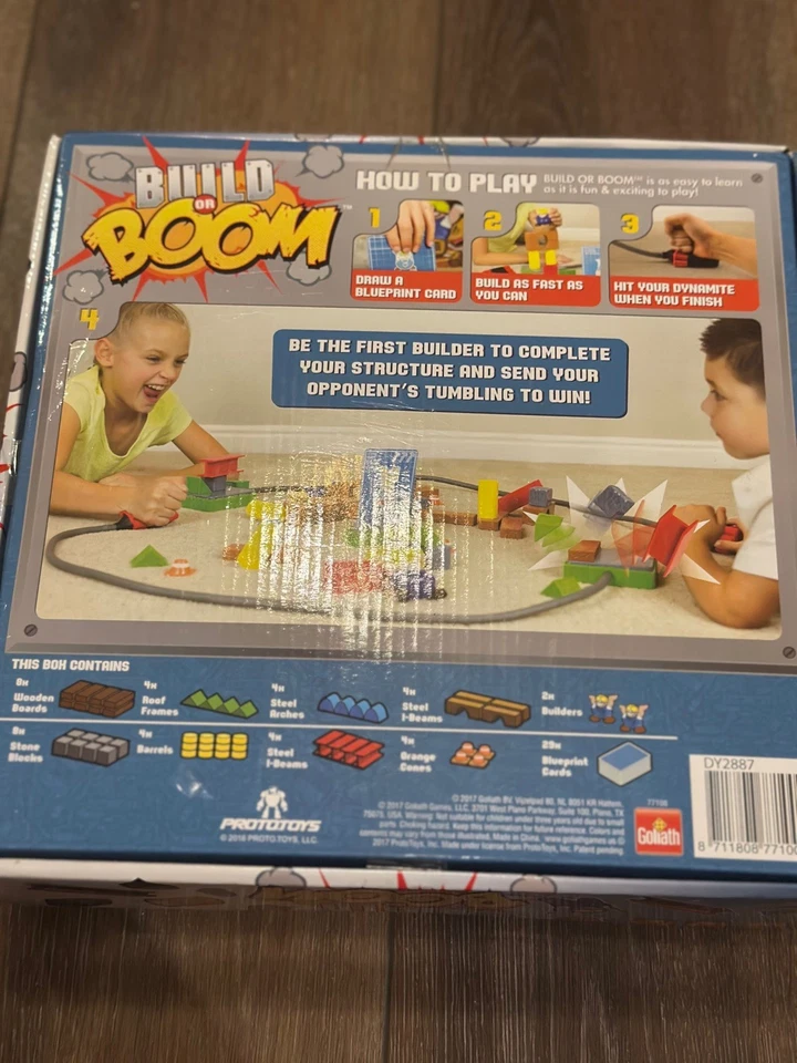 Build or Boom Game - Family Fun Building Game - STEM - Image 2 of 2