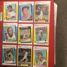 1982 Topps Kmart 20th Anniversary Baseball Cards Lot Of 12